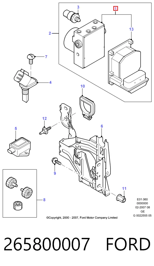 Compre Unidade hidráulico de controlo ABS Ford Mondeo 3