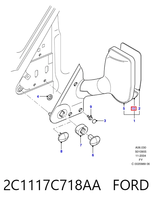 2C1117C718AA Ford