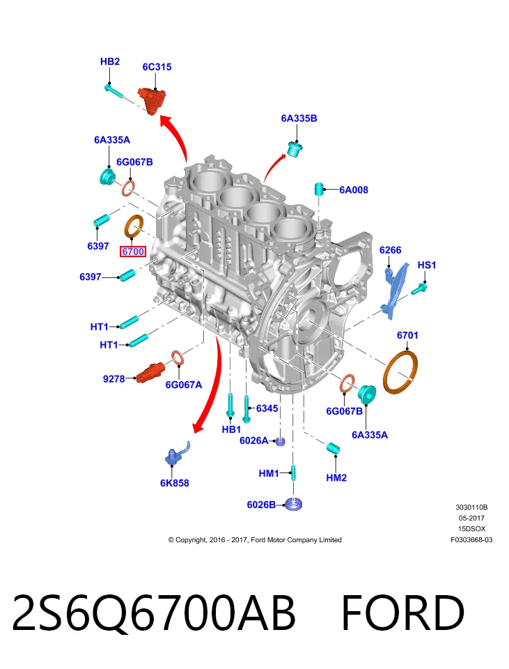 Compre Vedação dianteira de cambota de motor Citroen C3 