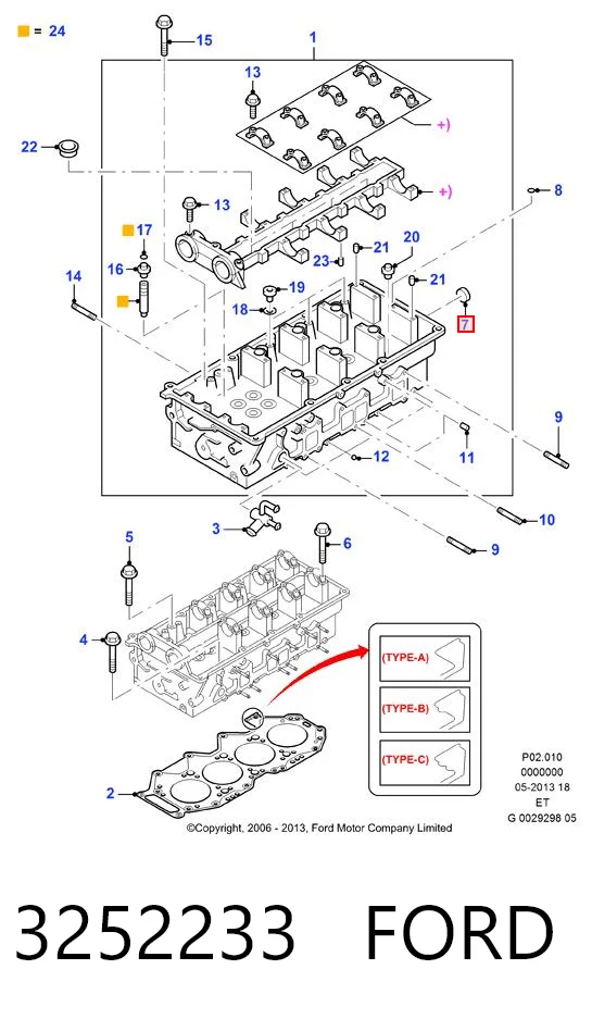 3252233 Ford