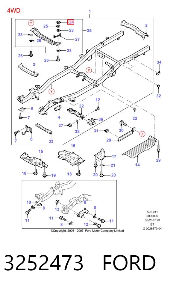 3252473 Ford