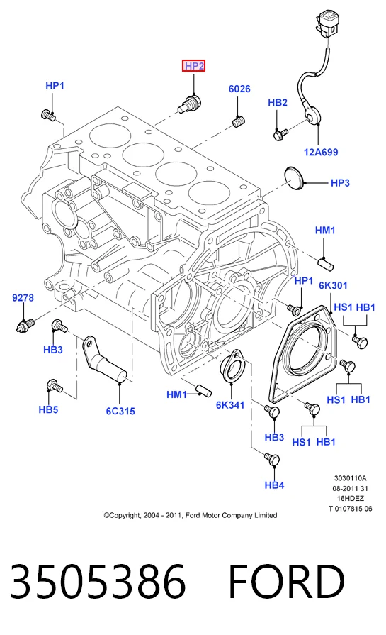 3505386 Ford