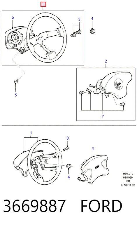 3669887 Ford