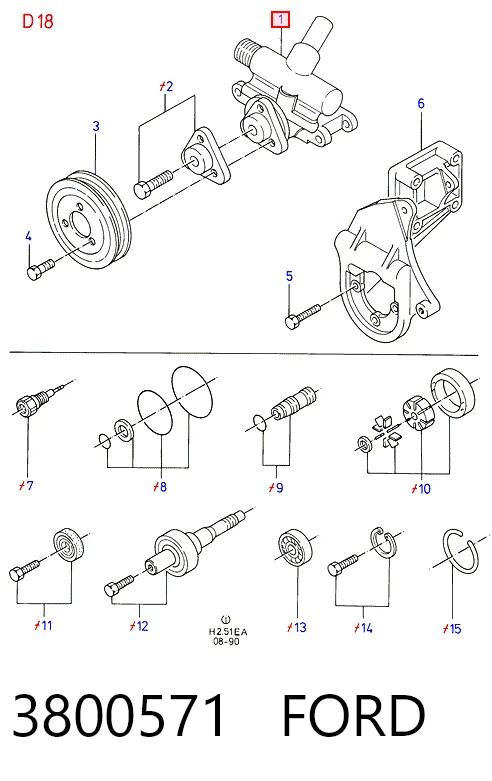 3800571 Ford