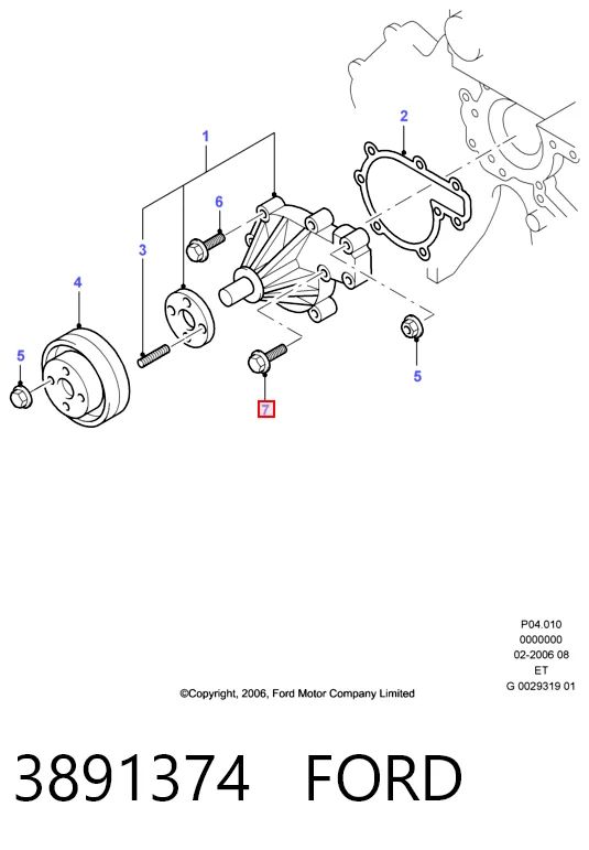 3891374 Ford