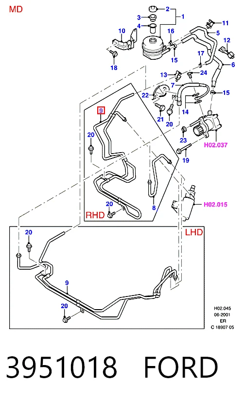 3951018 Ford