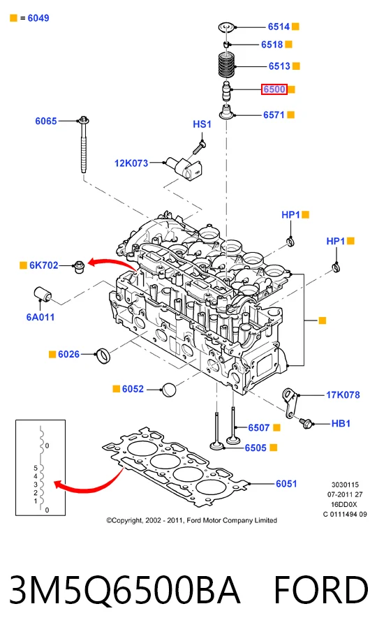 Compre Compensador hidrâulico (empurrador hidrâulico), empurrador de válvulas Hyundai I30 