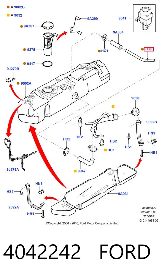 4042242 Ford