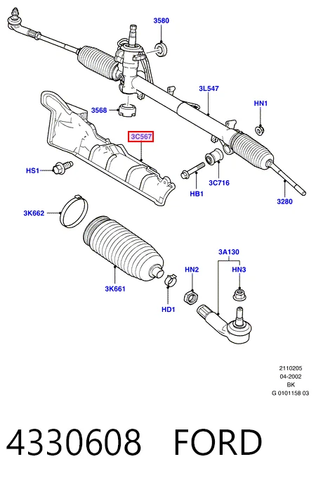 4330608 Ford
