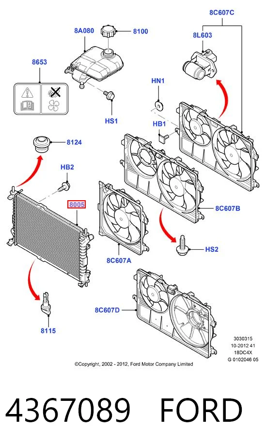 4367089 Ford
