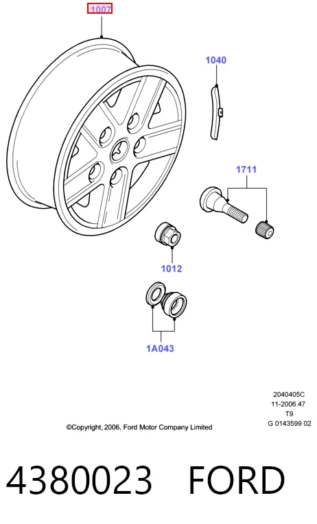 4380023 Ford