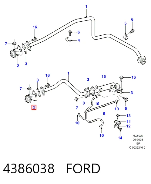 Compre Válvula EGR de recirculação dos gases Ford Ranger 