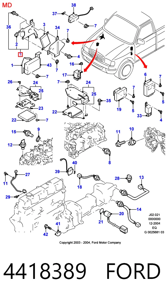 4418389 Ford
