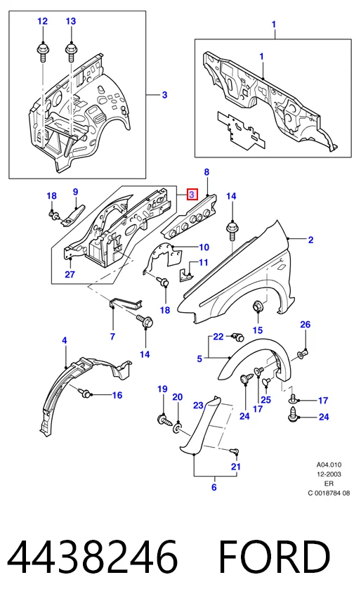 4438246 Ford