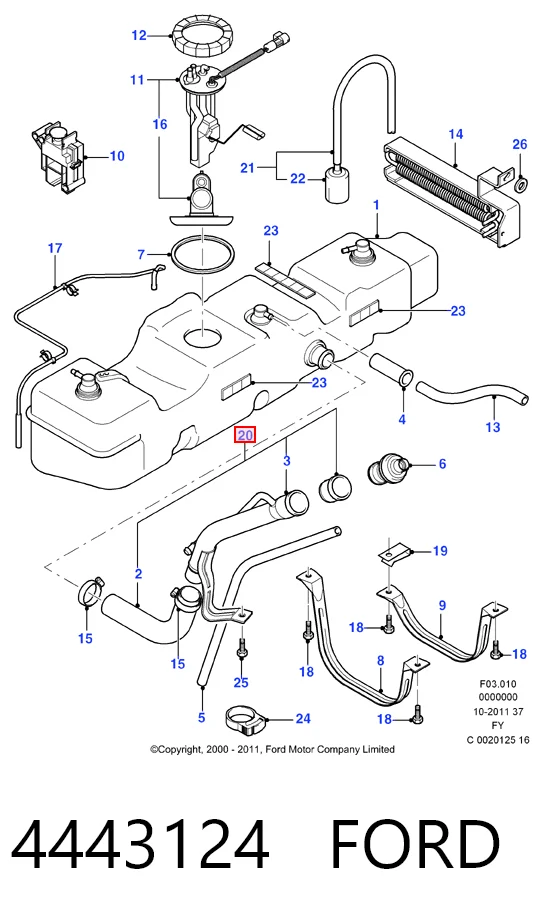 4443124 Ford