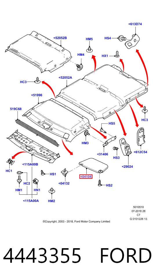 Compre Pala contra o sol Ford Connect 