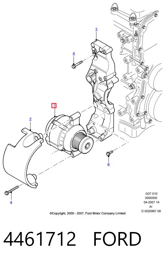 4461712 Ford Gerador