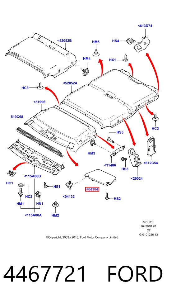 Pala contra o sol Ford Connect preço, a partir de 39,73 USD