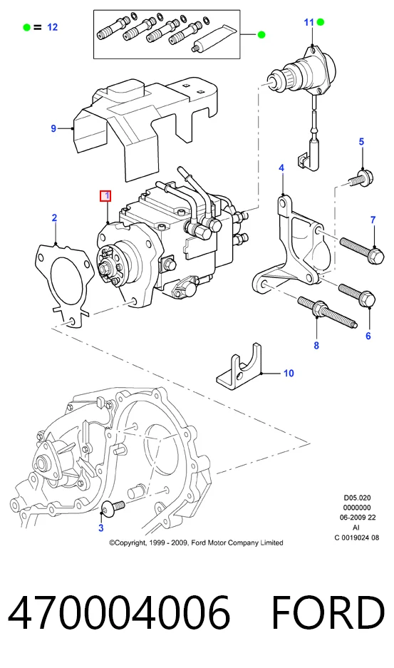 Compre Bomba de combustível de pressão alta Ford Fiesta 