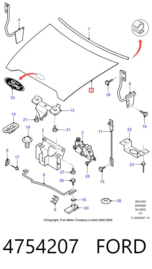 Capota Ford Transit V V184/5