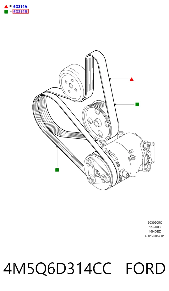 4M5Q6D314CC Ford