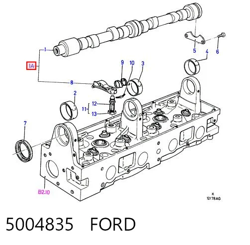 Compre Balanceiro de válvula (balanceiro de válvulas) Ford Transit 4
