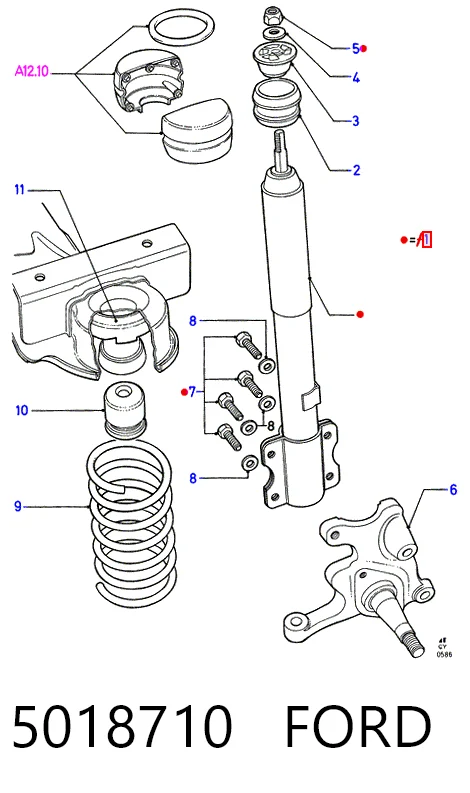  para Ford Transit  (T)