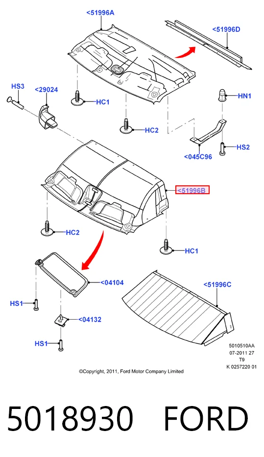 5018930 Ford