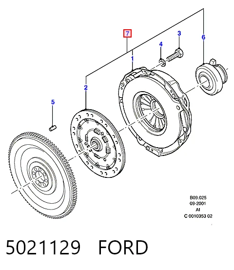 Compre Kit de embraiagem (3 peças) Ford Transit 4