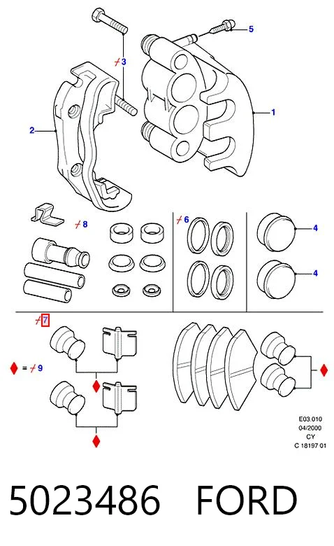 5023486 Ford
