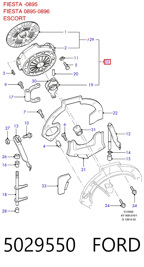 Kit de embraiagem (3 peças) LUK 617001306 preço, a partir de 122,67 USD