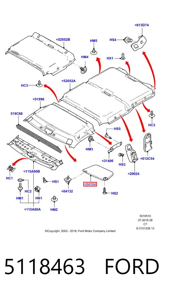 5118463 Ford