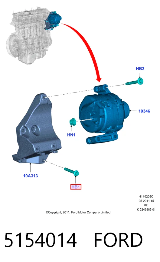 5154014 Ford