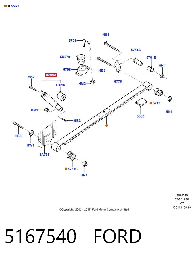  para Ford Connect  (TC7)