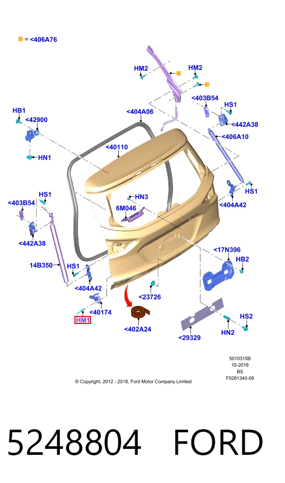 5248804 Ford