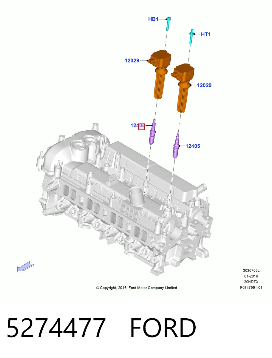 Compre Vela de ignição Ford Galaxy 3