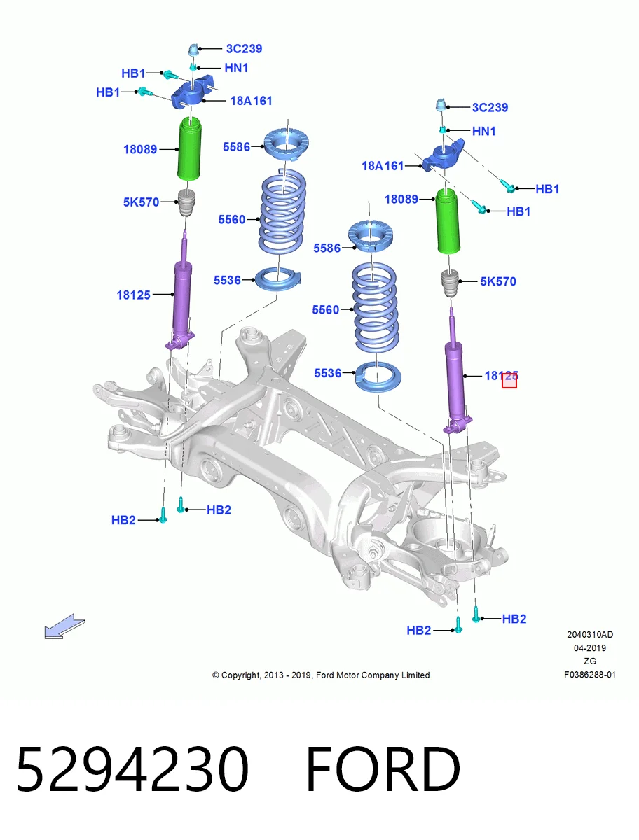 Compre Amortecedor traseiro Ford Mustang 6