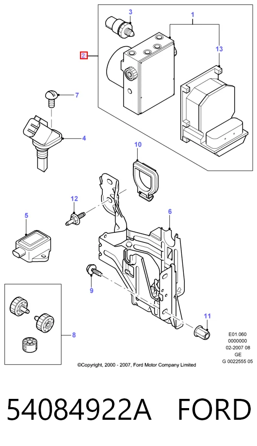 Compre 0265225340 Bosch Unidade hidráulico de controlo ABS