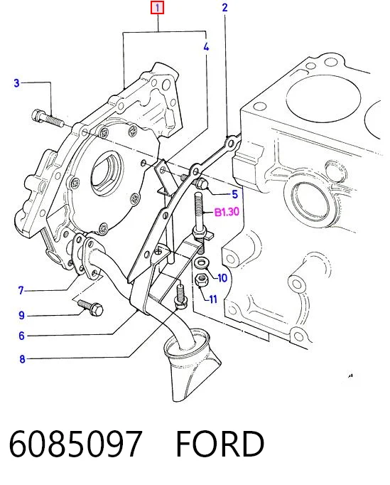 Bomba de óleo Ford Escort III ALD ao melhor preço