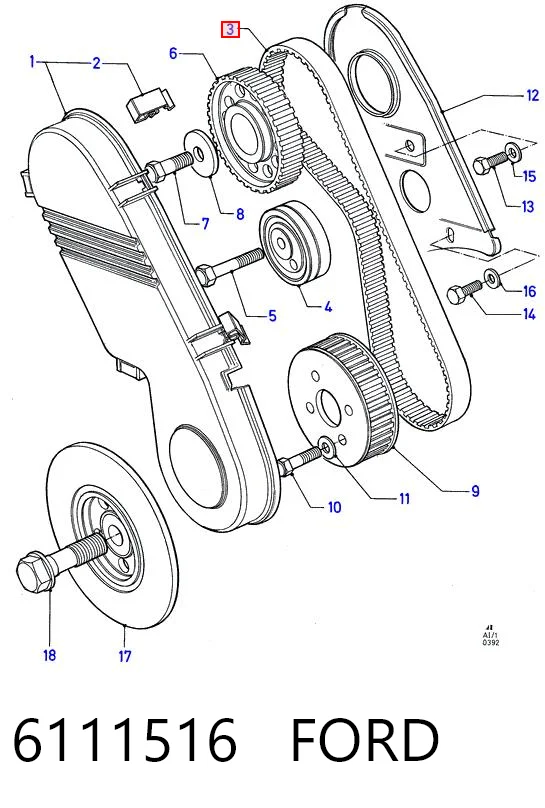  para Ford Fiesta II (FBD)