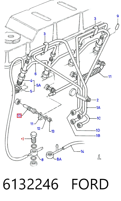 para Volkswagen LT I (281-363, 21A, 21B, 21D, 21E)