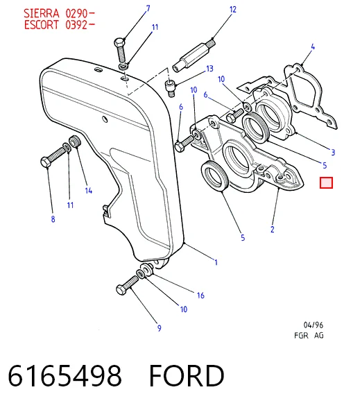 Vedação dianteira de cambota de motor Ford Transit preço, a partir de 3,52 USD