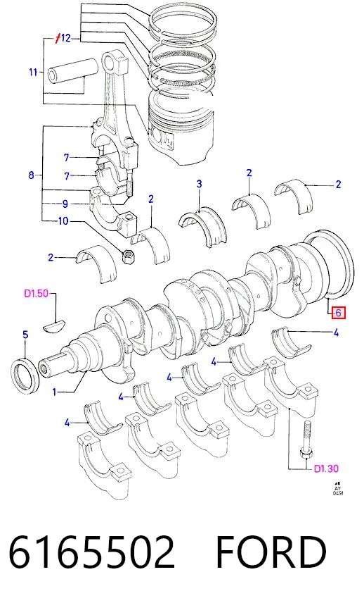  para Ford Transit  (E)