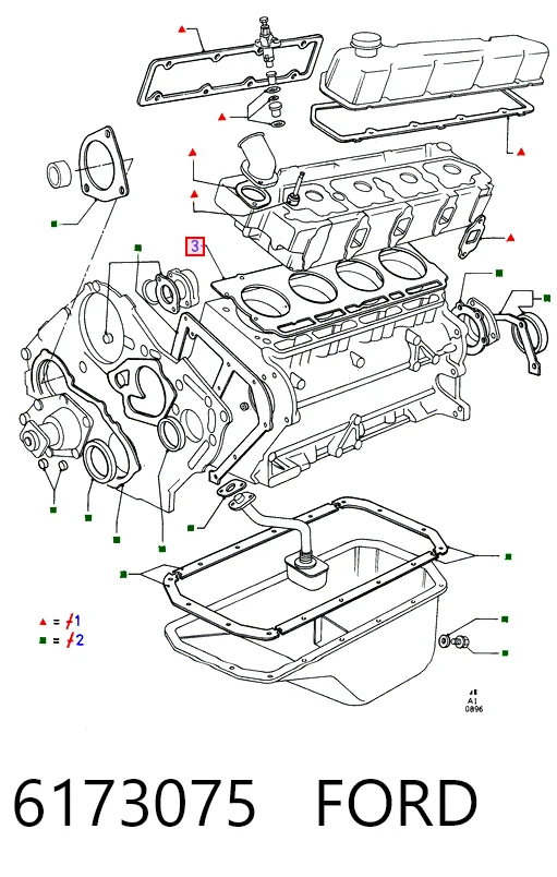 Compre Vedante de cabeça de motor (CBC) Ford Transit 4