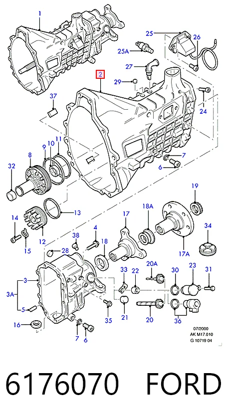 Compre Caixa de Mudança montada (caixa mecânica de velocidades) Ford Sierra 2