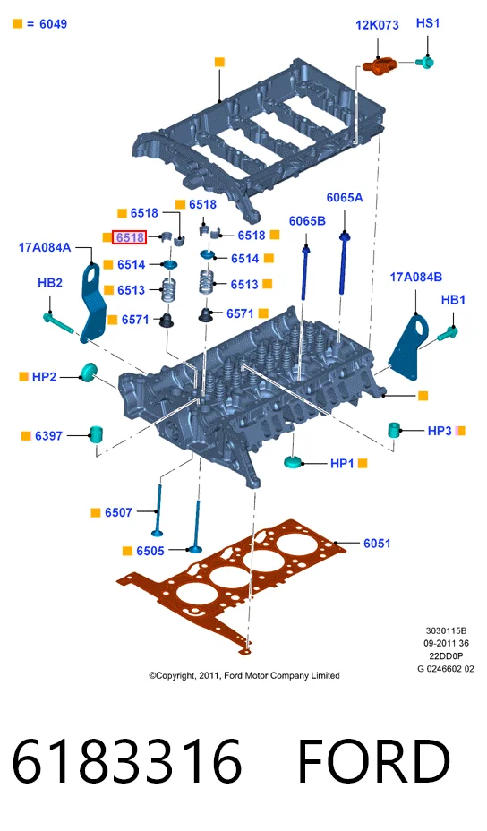 6183316 Ford