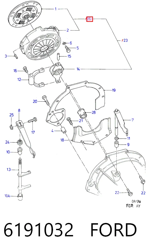 6191032 Ford