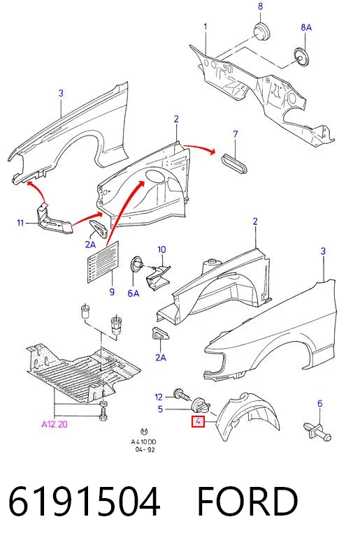  Ford Sierra  (1987-1993)