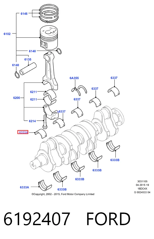 6192407 Ford