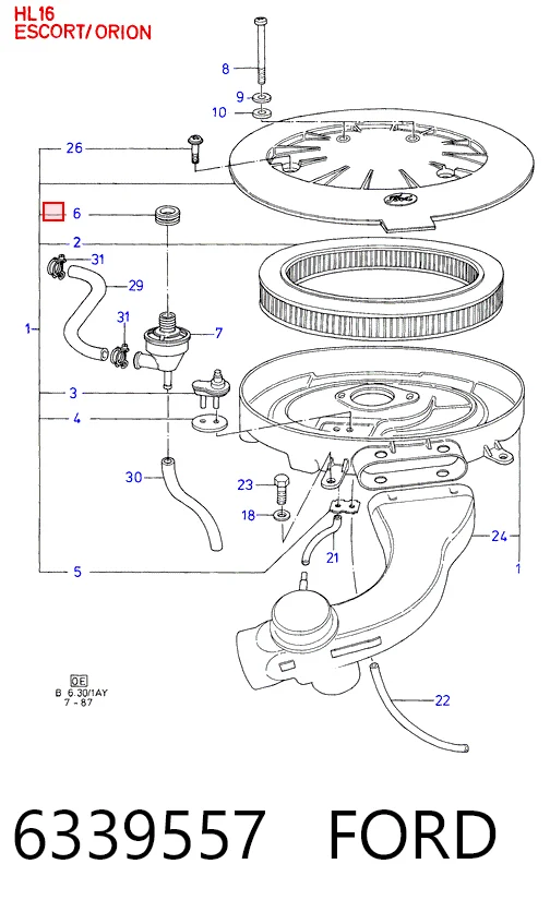 6339557 Ford